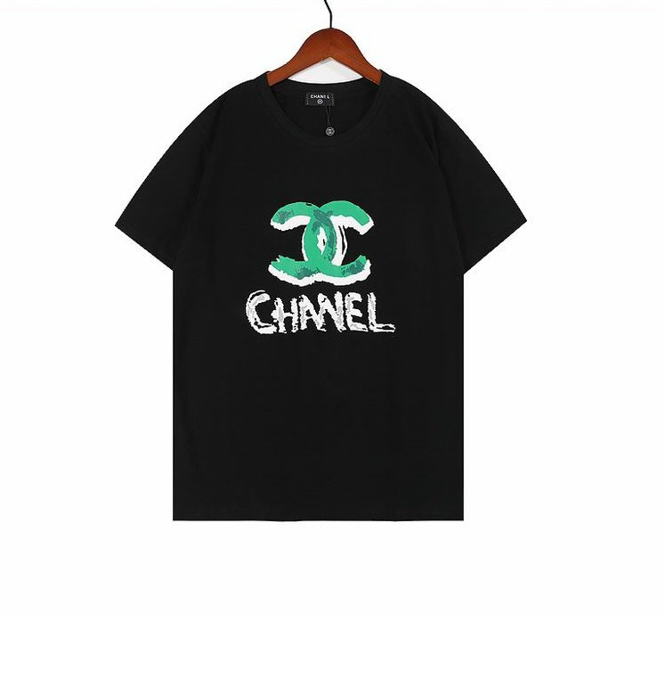 Wholesale Cheap C hanel Short Sleeve T shirts for Sale