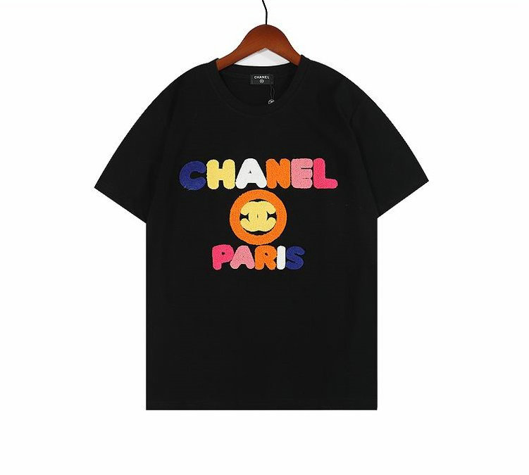 Wholesale Cheap C hanel Short Sleeve T shirts for Sale