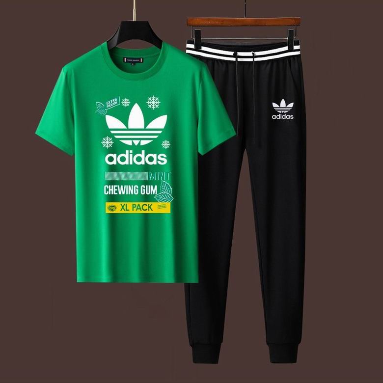 Wholesale Cheap A didas Short Sleeve Men Tracksuits for Sale