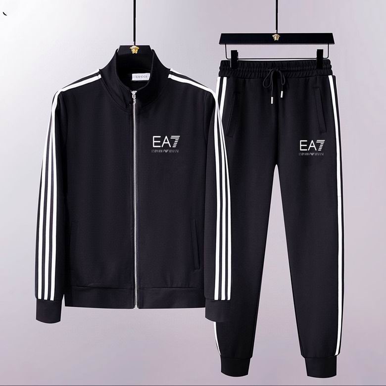 Wholesale Cheap A rmani Long Sleeve Replica Tracksuits for Sale