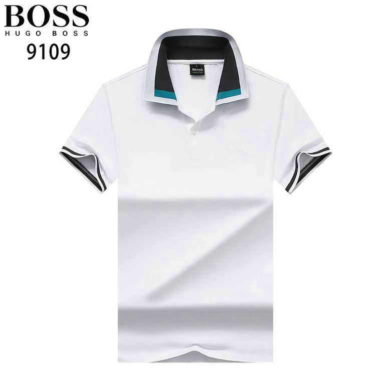 Wholesale Cheap Boss Short Sleeve Lapel T Shirts for Sale