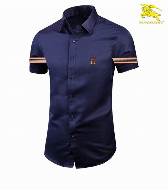 Wholesale Cheap B urberry Short Sleeve Shirts for Sale