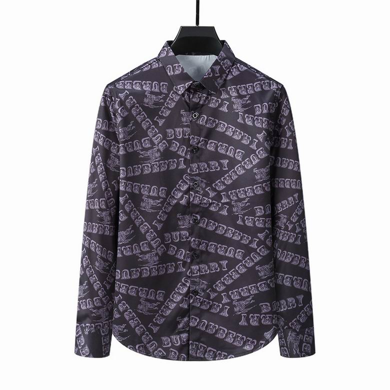 Wholesale Cheap B urberry Long Shirts for Sale