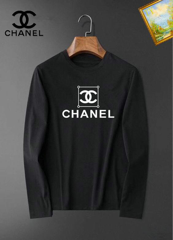 Wholesale Cheap C hanel Long Sleeve T Shirts for Sale