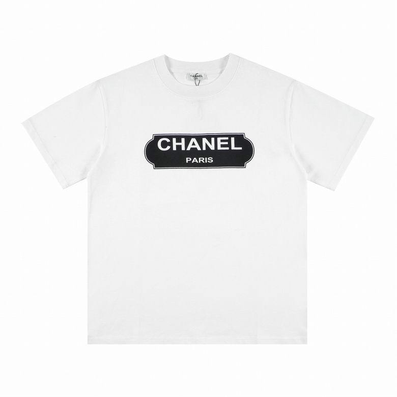 Wholesale Cheap C hanel Women Short Sleeve Lapel T Shirts for Sale