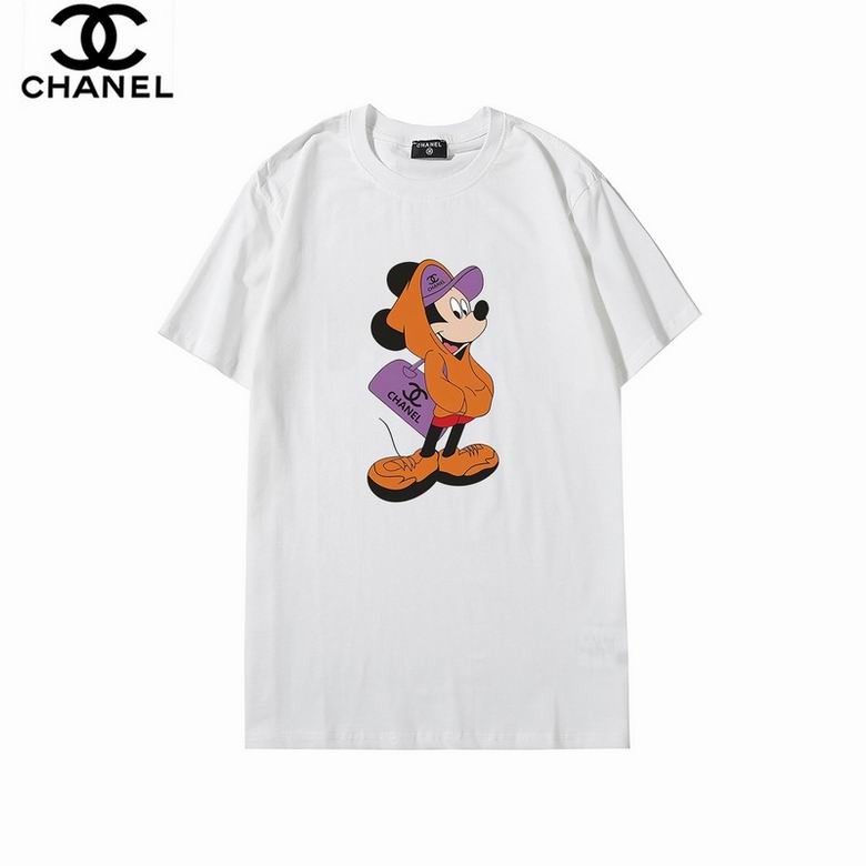 Wholesale Cheap C hanel Short Sleeve Replica T Shirts for Sale