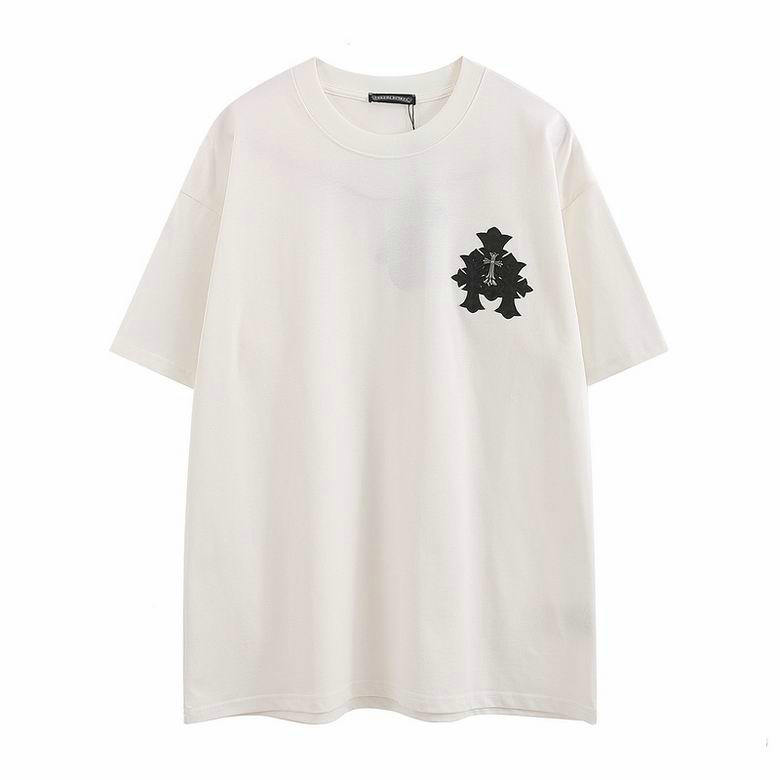 Wholesale Cheap Chrome Hearts Designer Short Sleeve T shirts for Sale