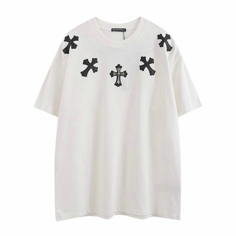 Wholesale Cheap Chrome Hearts Designer Short Sleeve T shirts for Sale