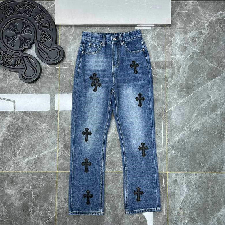Wholesale Cheap Chrome Hearts Womens Designer Jeans for Sale