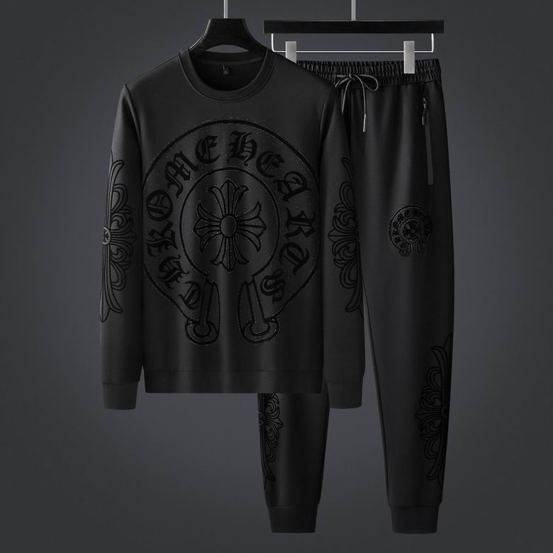 Wholesale Cheap Chrome Hearts Long Sleeve Tracksuits for Sale