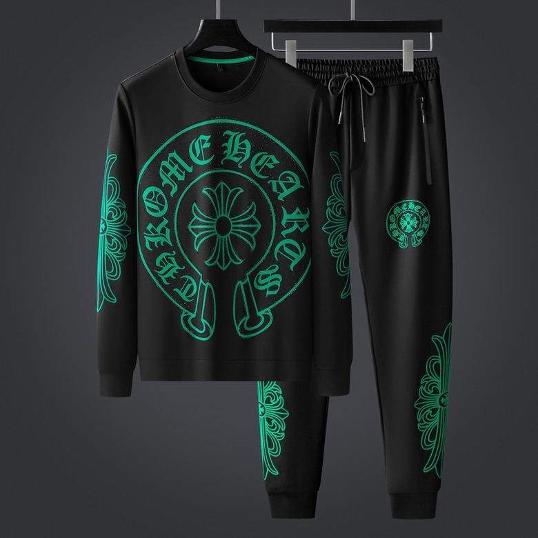 Wholesale Cheap Chrome Hearts Long Sleeve Tracksuits for Sale