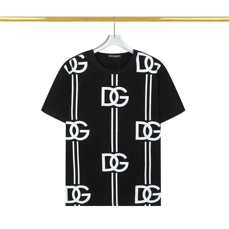 Wholesale Cheap DG Short Sleeve Round Collar T Shirts for Sale