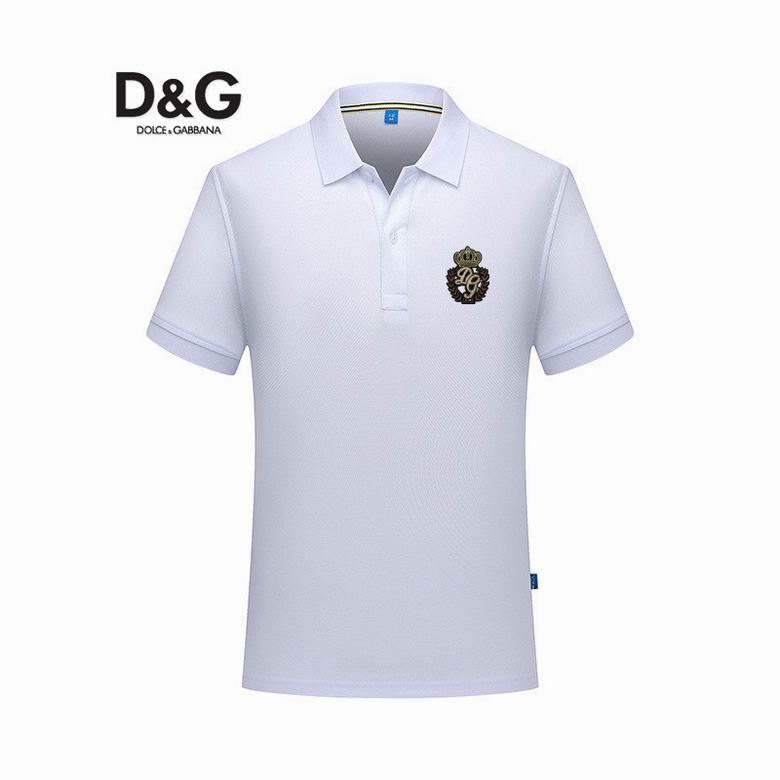 Wholesale Cheap DG mens Polo Short Sleeve Lapel T Shirts for Sale