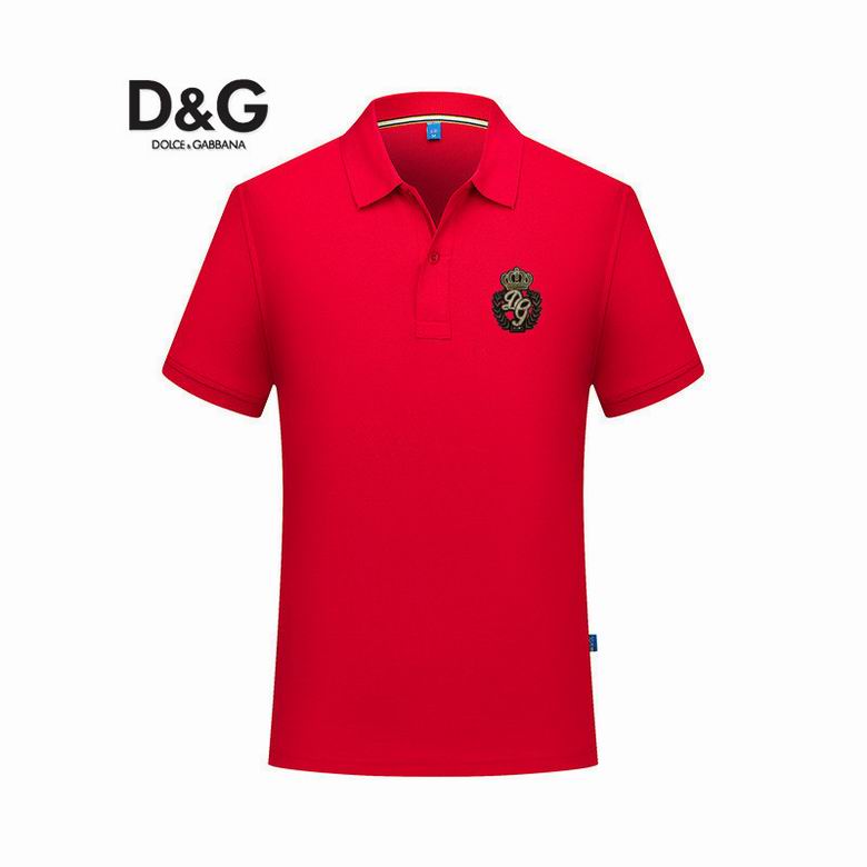 Wholesale Cheap DG mens Polo Short Sleeve Lapel T Shirts for Sale