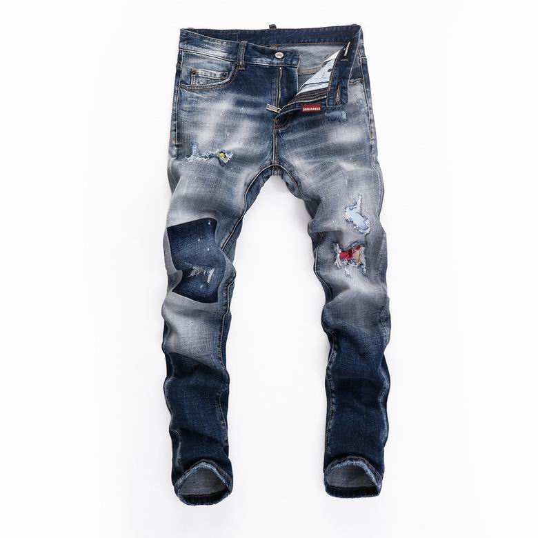 Wholesale Cheap D SQ mens Long Jeans for Sale