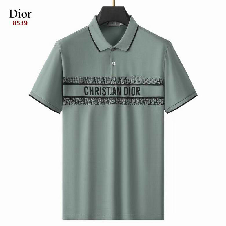 Wholesale Cheap D ior Short Sleeve Lapel T Shirts for Sale