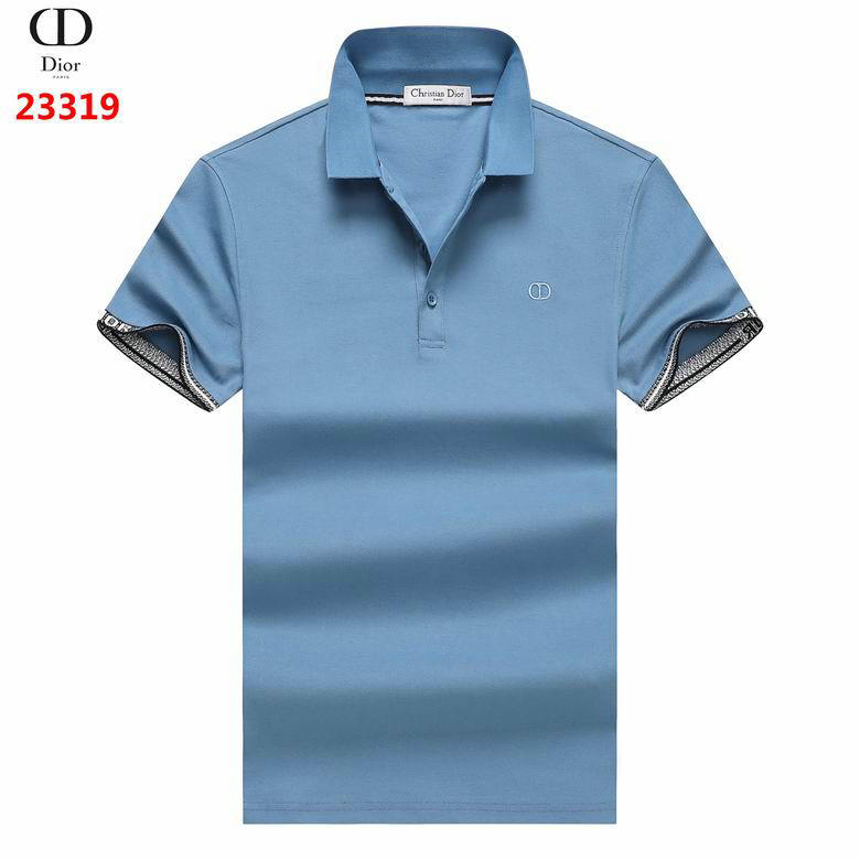 Wholesale Cheap D ior Short Sleeve Lapel T shirts for Sale