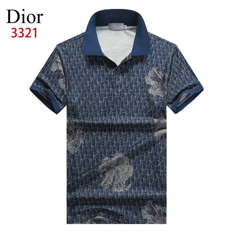 Wholesale Cheap Dior Short Sleeve Lapel T Shirts for Sale