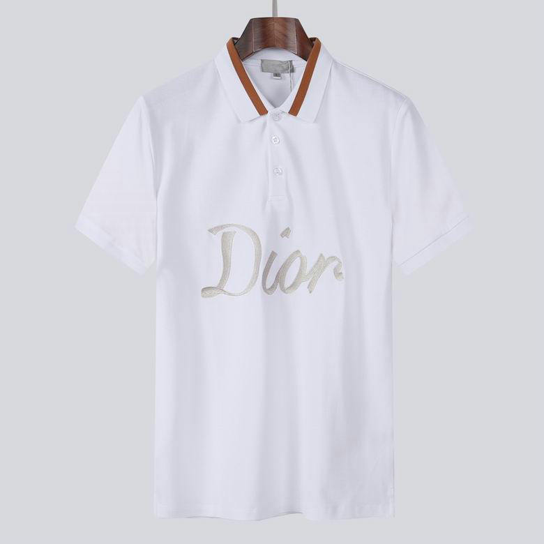 Wholesale Cheap D ior Short Sleeve Lapel T shirts for Sale
