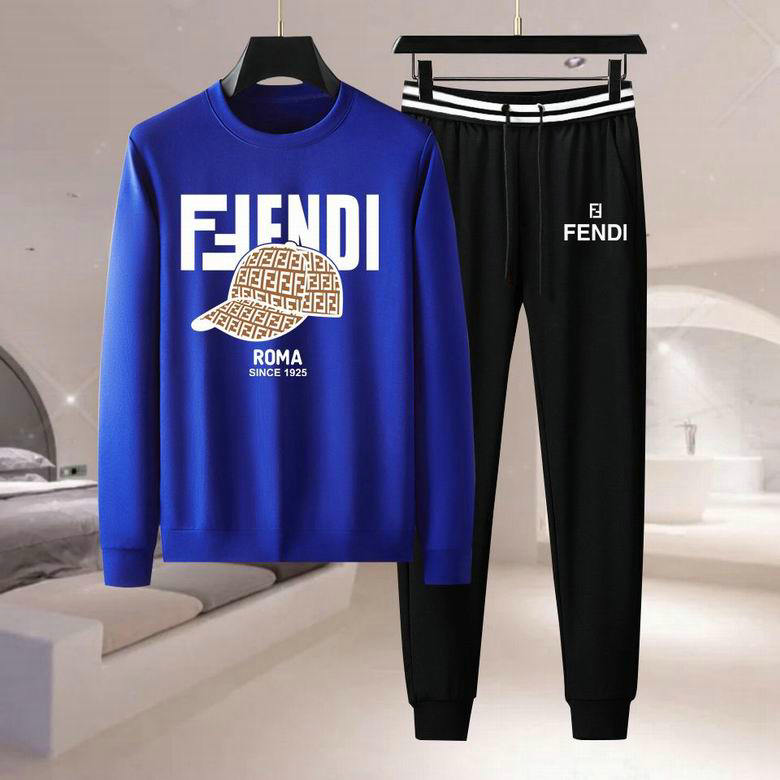 Wholesale Cheap F endi Long Sleeve Tracksuits for Sale