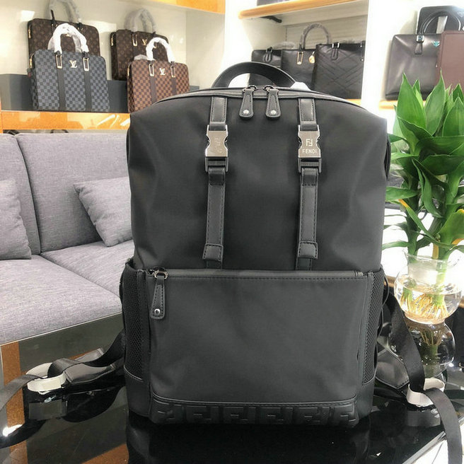 Wholesale Cheap AAA Fendi Leather Backpacks for Sale