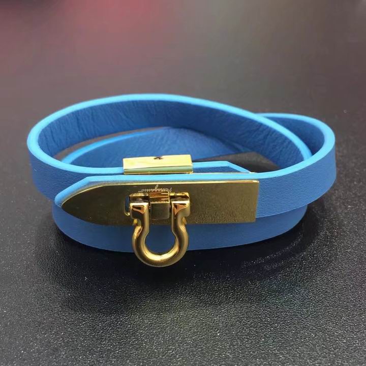 Salvatore Ferragamo Leather Bracelets for sale