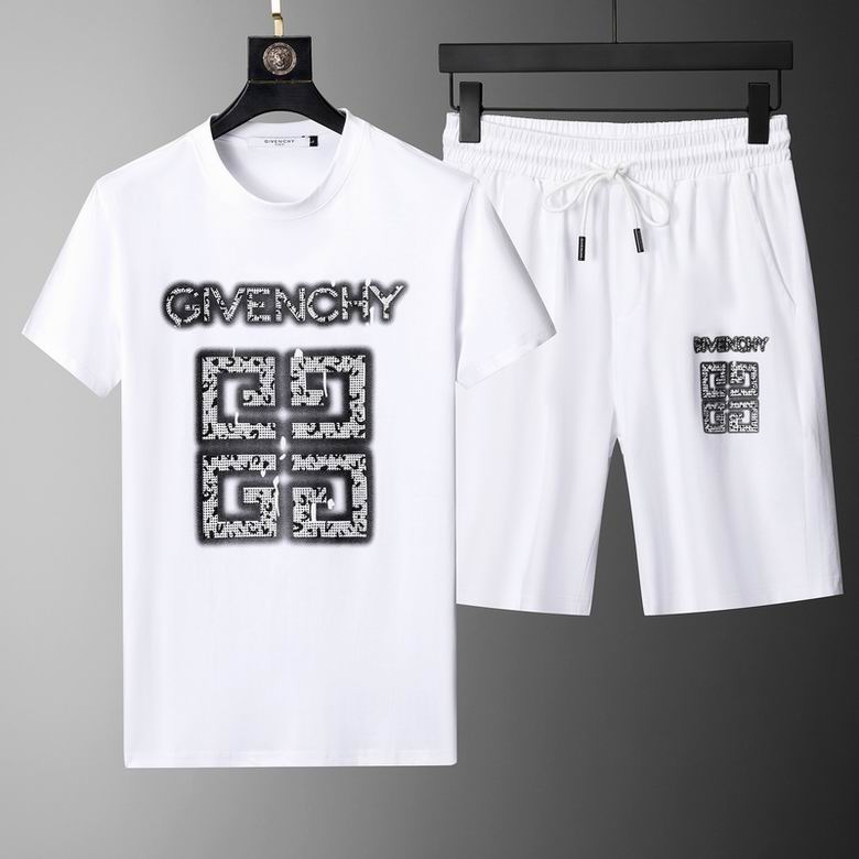 Wholesale Cheap G ivenchy Replica Short Sleeve Tracksuits for Sale