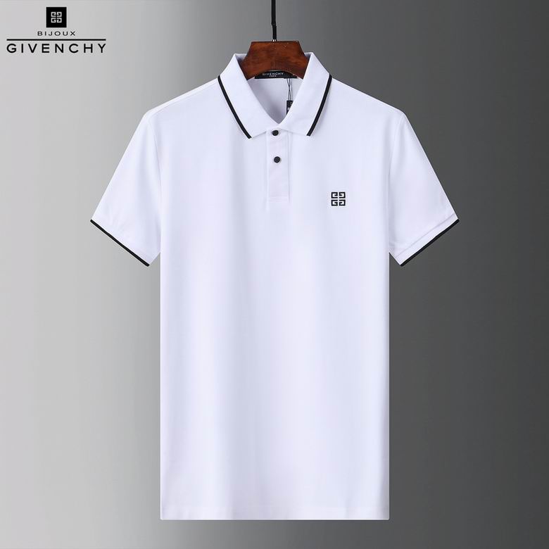 Wholesale Cheap G ivenchy Replica Short Sleeve Lapel T shirts for Sale