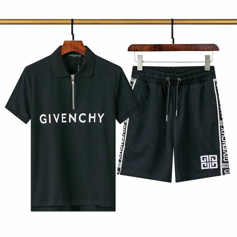 Wholesale Cheap G ivenchy Designer Short Sleeve Tracksuits for Sale