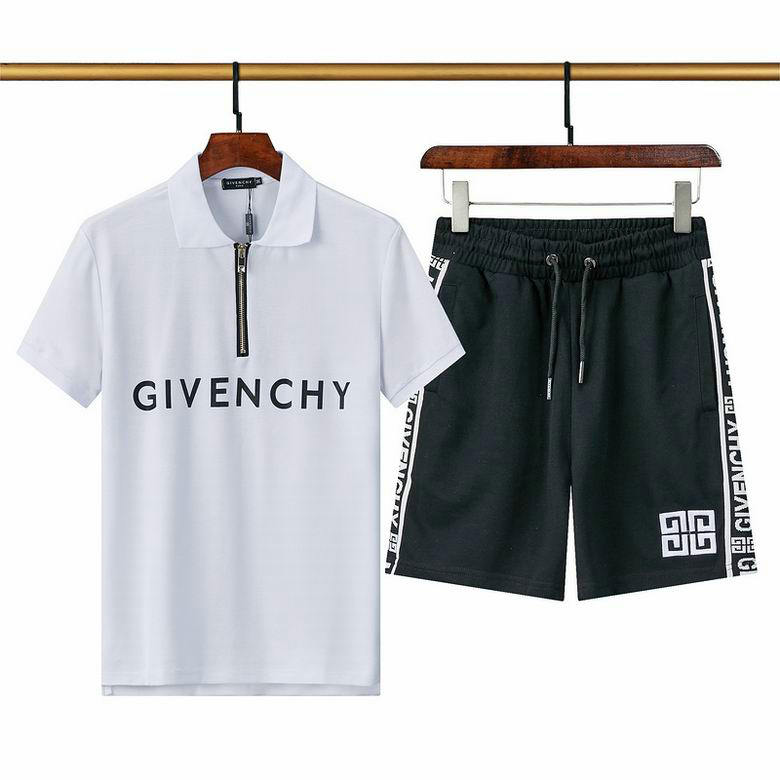 Wholesale Cheap G ivenchy Designer Short Sleeve Tracksuits for Sale