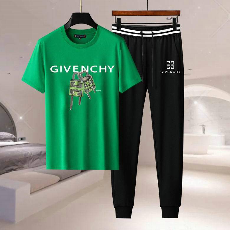 Wholesale Cheap Givenchy Short Sleeve Tracksuits for Sale
