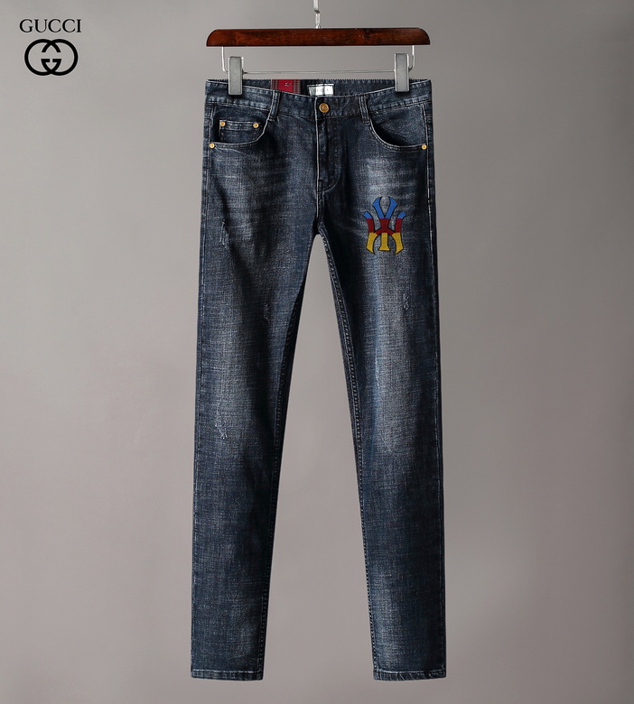 Wholesale Cheap G ucci Long Jeans for Sale
