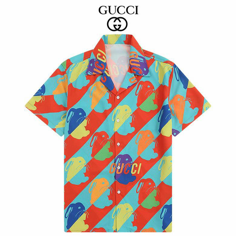 Wholesale Cheap Gucci Short Sleeve Shirts for Sale