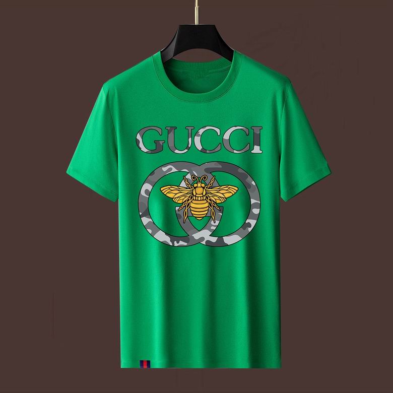 Wholesale Cheap G ucci Short Sleeve T Shirts for Sale