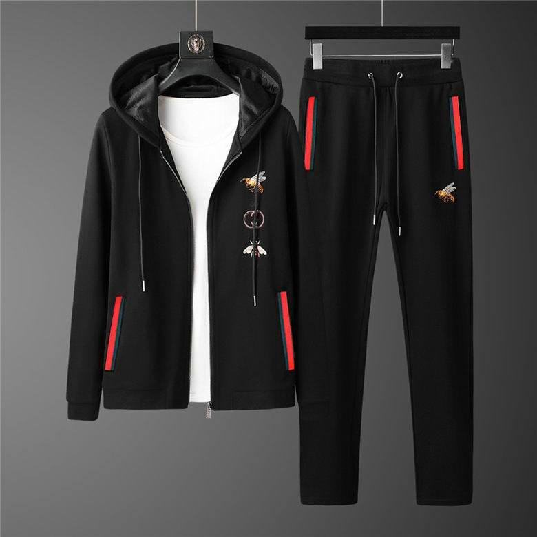 Wholesale Cheap G UCCI Long Sleeve Tracksuits for Sale
