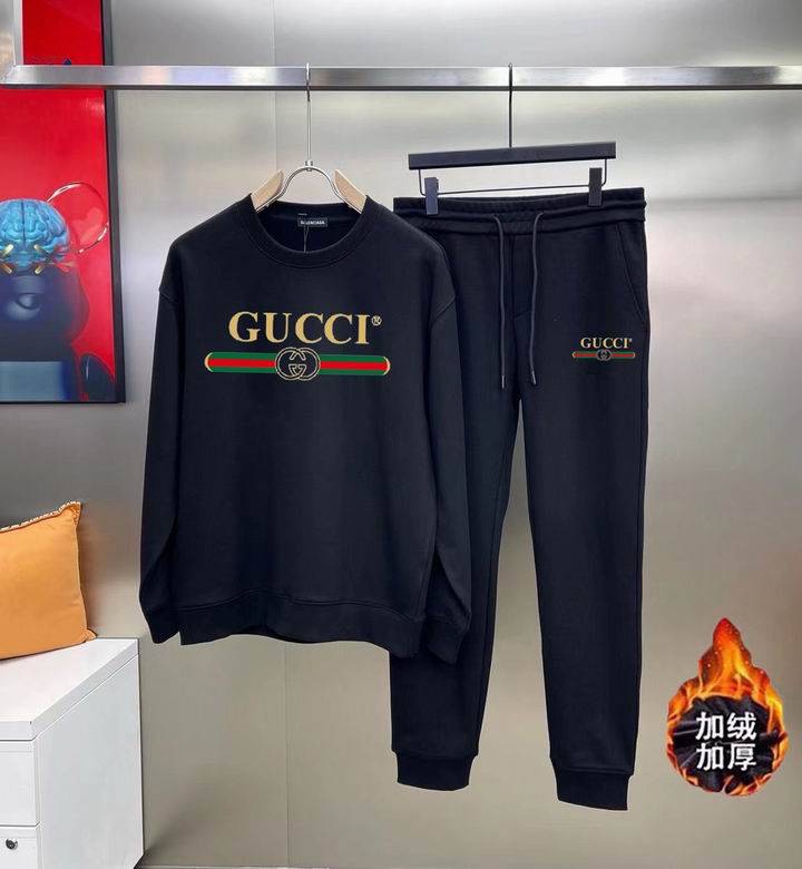Wholesale Cheap G.ucci Long Sleeve mens Tracksuits for Sale