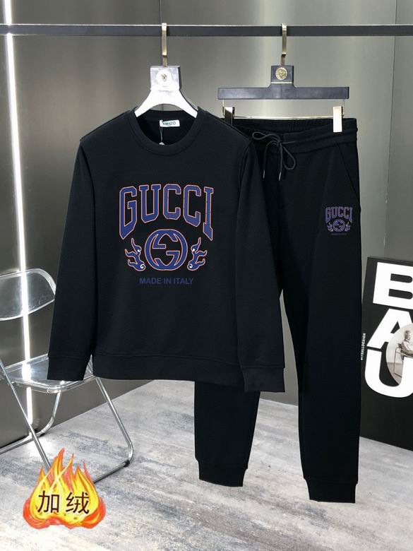 Wholesale Cheap G.ucci Long Sleeve mens Tracksuits for Sale