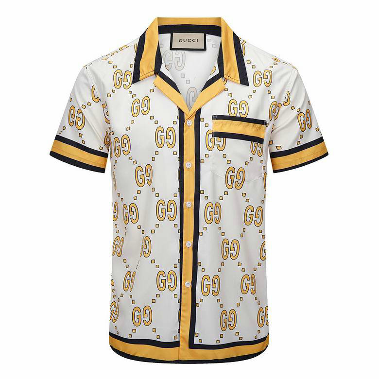 Wholesale Fashion Gucci Men's Short Sleeve Shirts for Sale