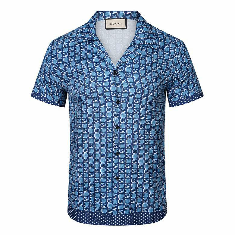 Wholesale Fashion Gucci Men's Short Sleeve Shirts for Sale