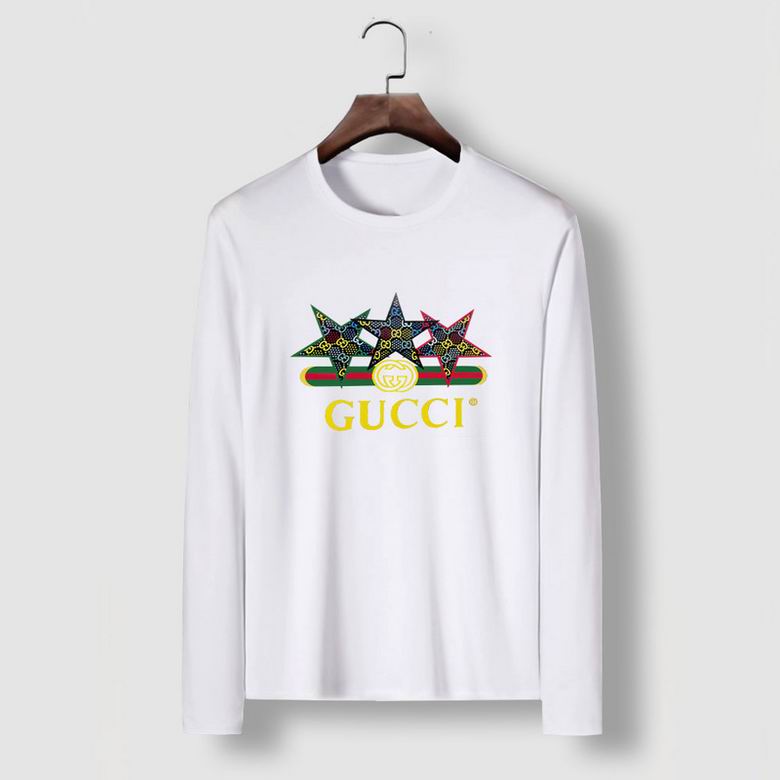 Wholesale Cheap G ucci Long Sleeve T Shirts  for Sale