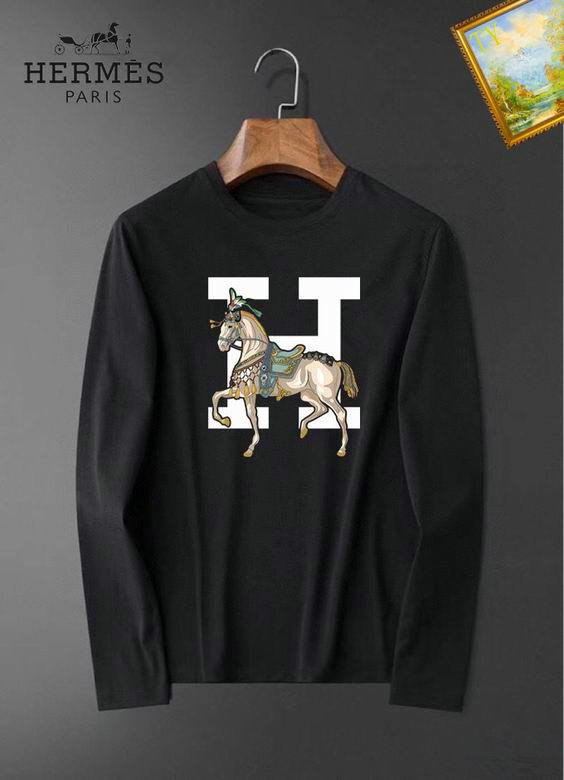 Wholesale Cheap Hermes Long Sleeve T Shirts for Sale