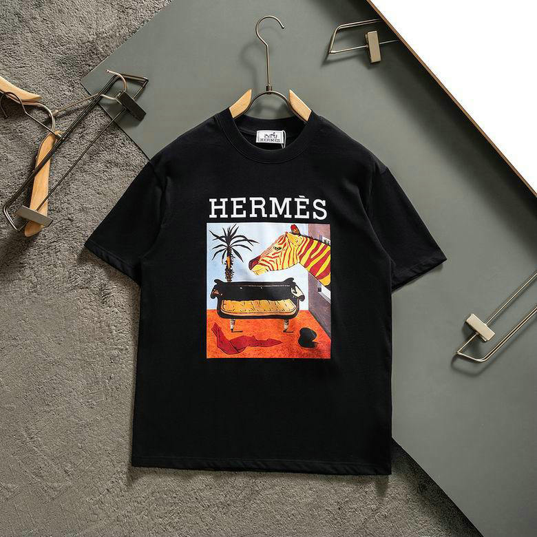 Wholesale Cheap H ermes Short Sleeve T Shirts for Sale
