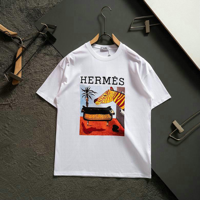 Wholesale Cheap H ermes Short Sleeve T Shirts for Sale