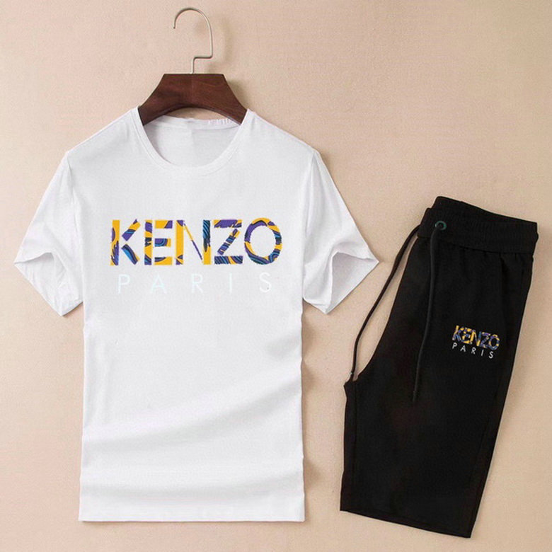 Wholesale Cheap K enzo Short Sleeve Tracksuits  for Sale