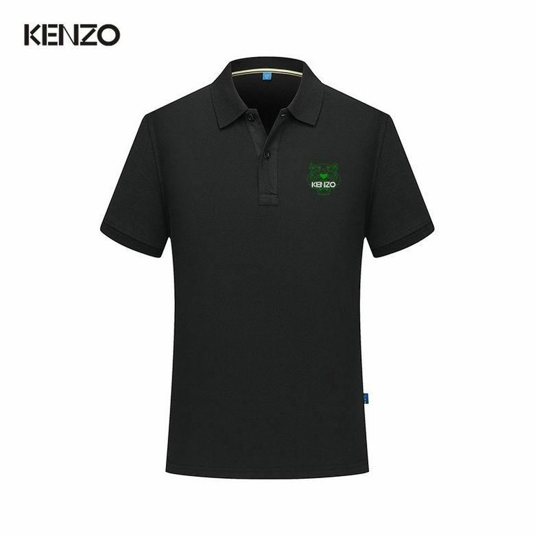 Wholesale Cheap Kenzo Short Sleeve Lapel T Shirts for Sale