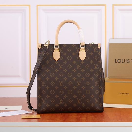 Wholesale Cheap Louis Vuitton Sac Plat PM Monogram Women bags M45848
