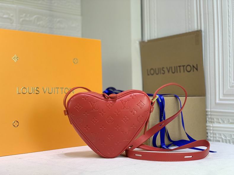 Wholesale Cheap LV Limited Edition Sac Coeur Heart bags for Sale