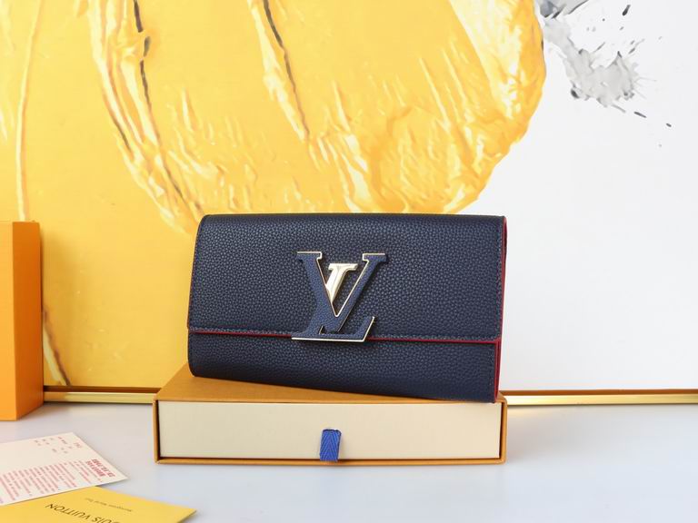 Wholesale Cheap Louis Vuitton Taurillon Leather Capucines Women Wallets