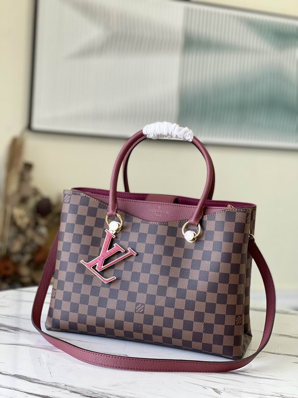 Wholesale Cheap Louis Vuitton Riverside Damier Ebene Leather Bags for Sale