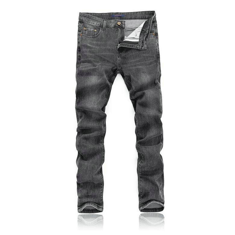 Wholesale Cheap Lv Designer Long Jeans for Sale
